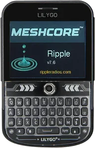 Complete Lilygo T-Deck Plus LoRa Radio with keyboard interface.