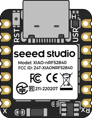 Seeed Xiao nRF52840 (courtesy of Seeed Studio)